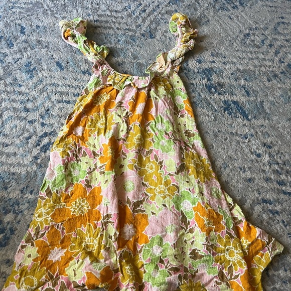 NWOT urban outfitters dessert flower ruffle mini dress XS - Picture 3 of 6